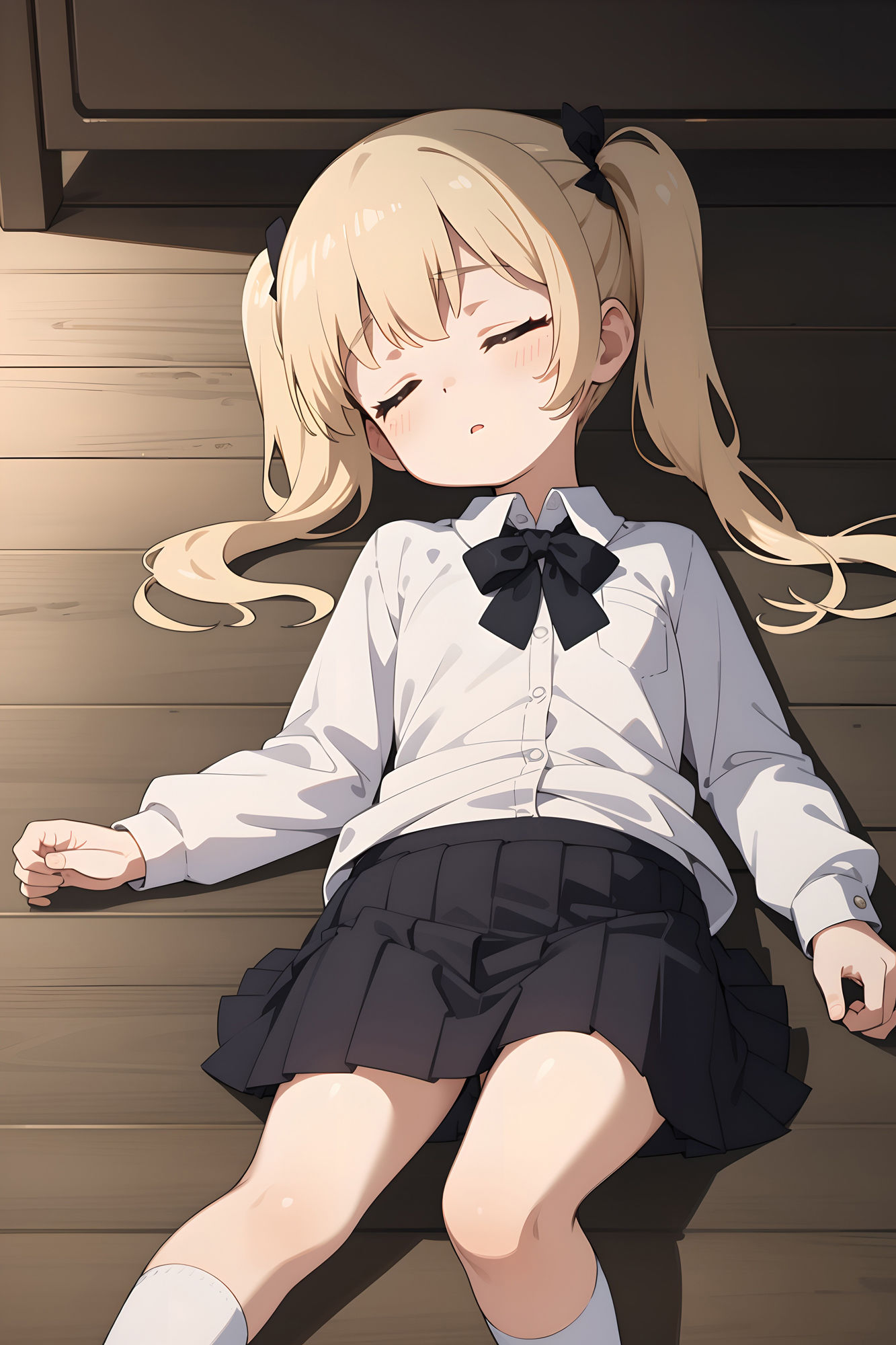 姪の部屋に入る睡眠姦...3