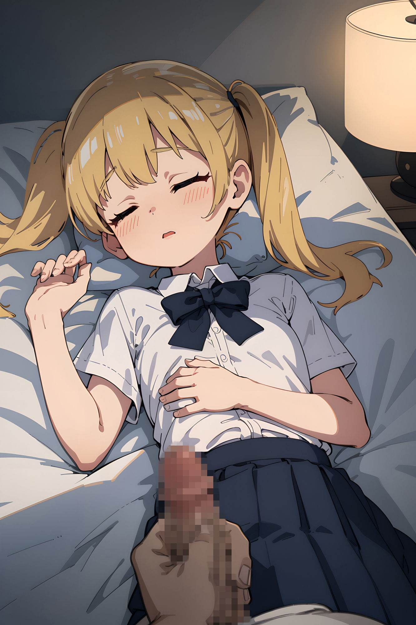 姪の部屋に入る睡眠姦...4