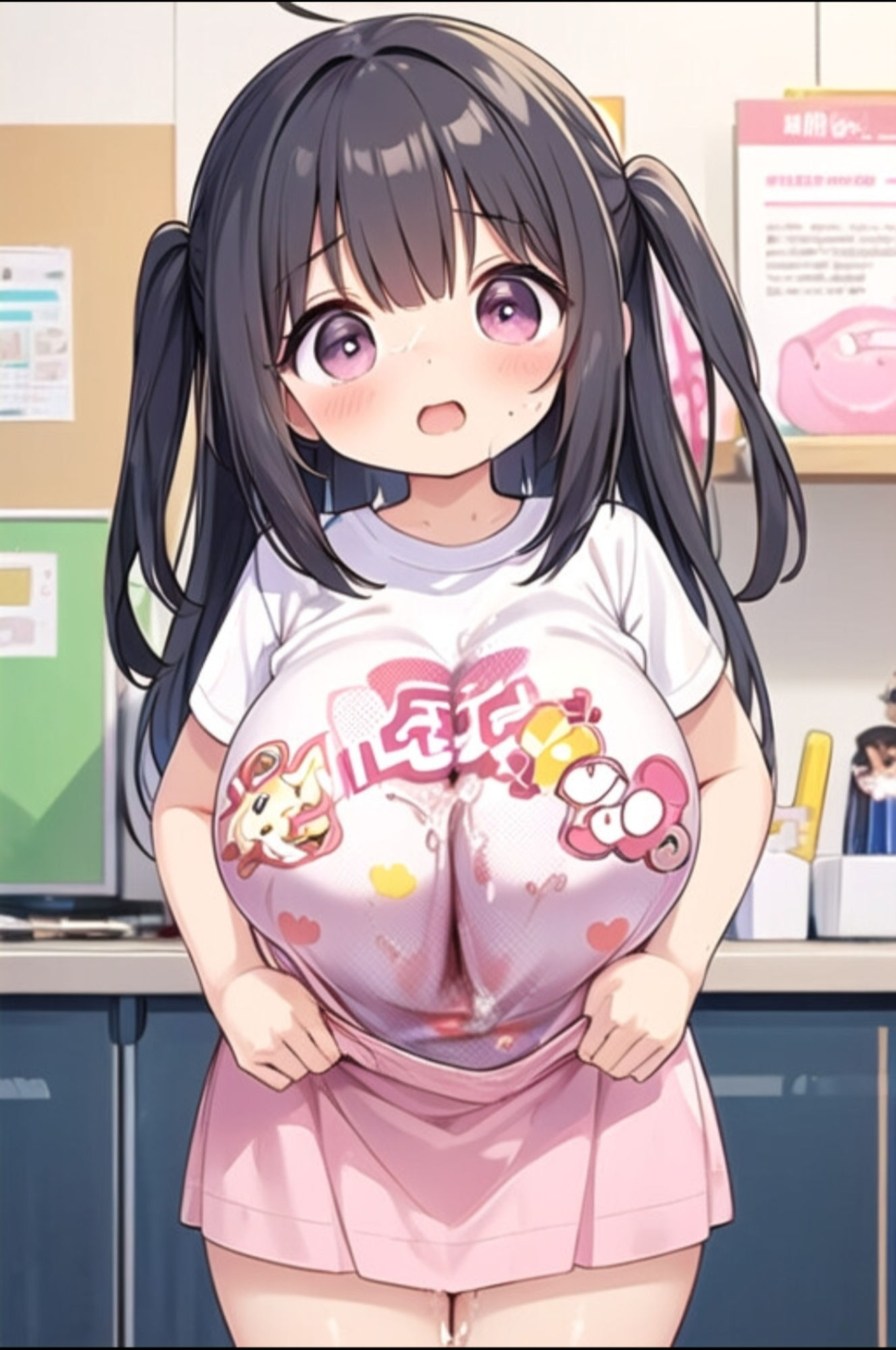 ぴゅあつるぺた巨乳ちゃんぶっかけCG集