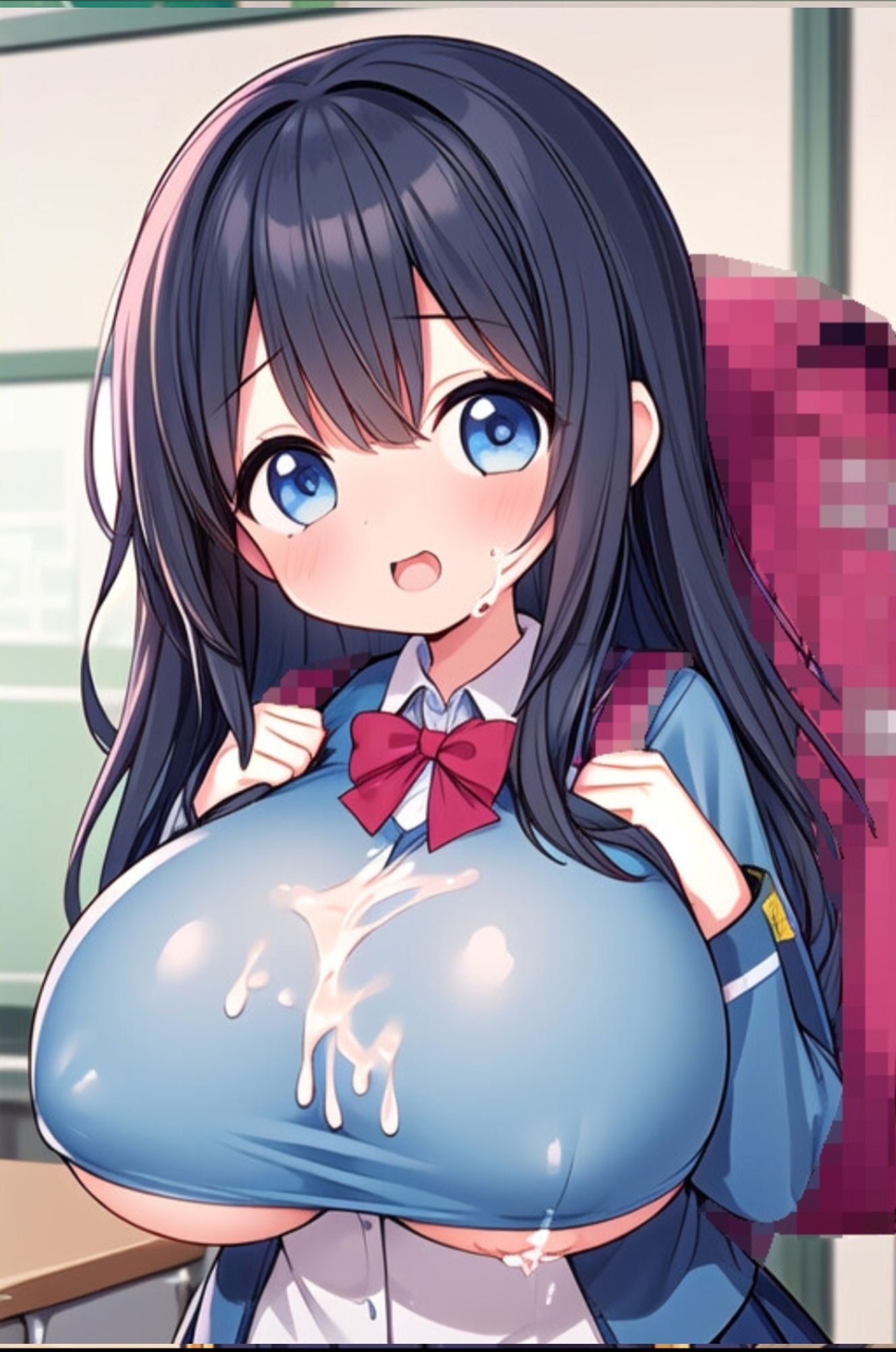 ぴゅあつるぺた巨乳ちゃんぶっかけCG集_11