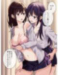 憧れの先輩と保健室で百合エッチ 画像3