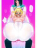姫を着ているのがバレてクリ責め＆陰茎露出手コキ