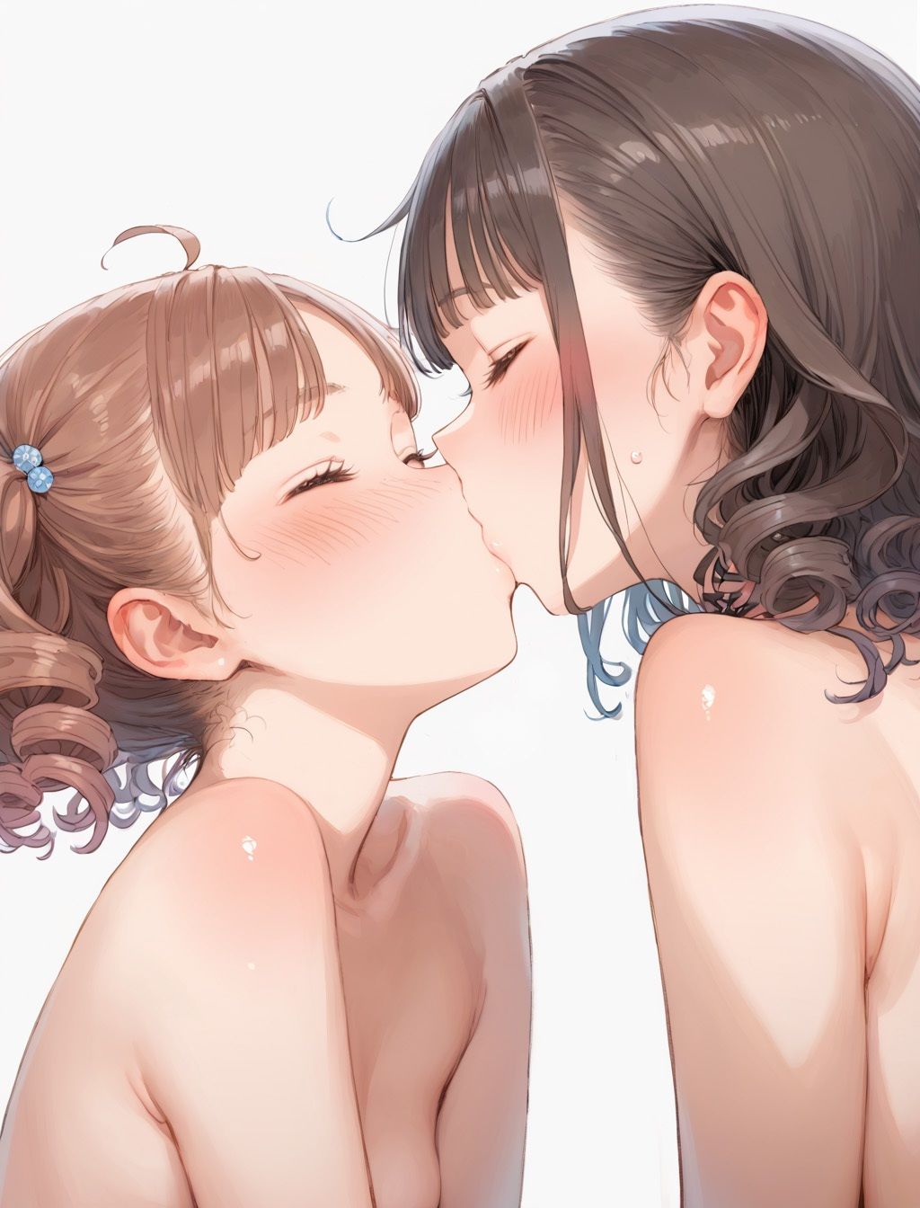 キスする二人3