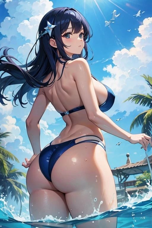 海水浴催●お姉さん写真集2 〜お尻中心CG集編〜5