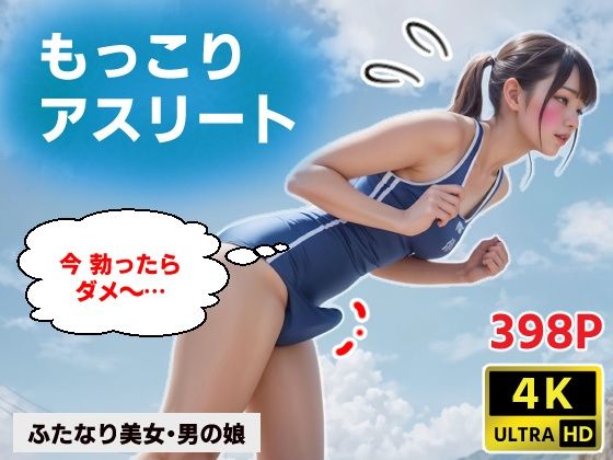 【コメットパンチ】意図せずに勃起しちゃったんだね『もっこりアスリート【4K写真集】ふたなり・男の娘』