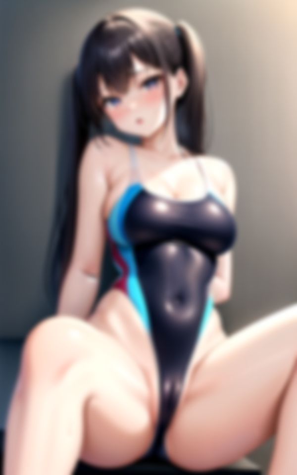 美巨乳女子大生とスク水誘惑 画像7