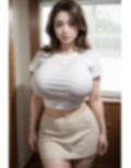 ミニスカで巨乳のお姉さん 画像3