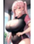 規格外爆乳に誘われている？ 画像1