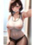 突然の豪雨で帰宅困難になったバイト先のびしょ濡れパート人妻と 画像10