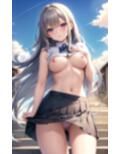露出美女見つけました 画像1
