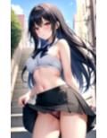 露出美女見つけました 画像2
