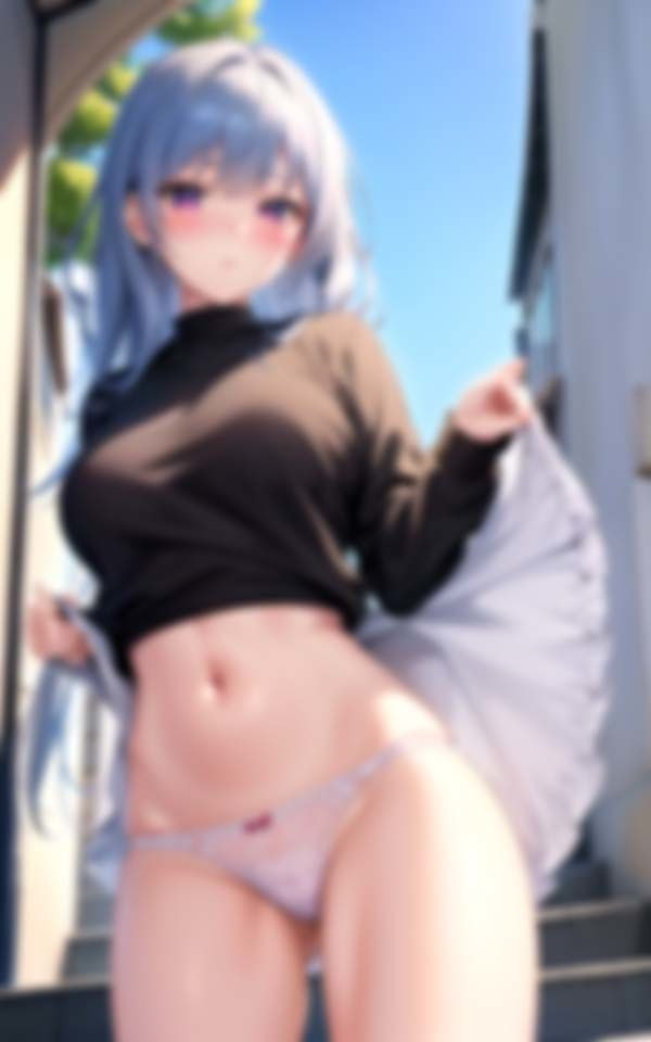 満たされない彼女は露出して興奮する 画像6