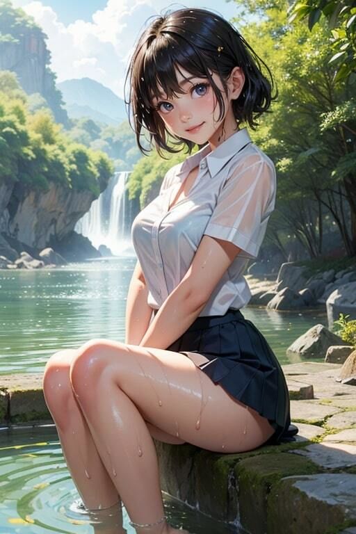 夏だ！海だ！プールだ！水辺の透けブラ女子 画像8