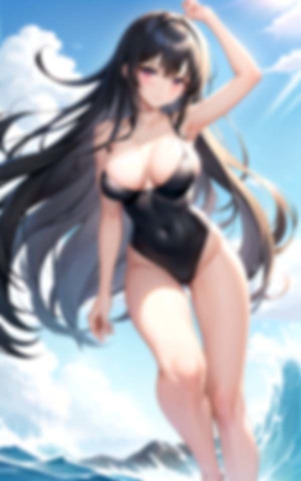 海辺で出会った美女に恋をしました 画像1