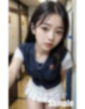 学校の廊下ですれ違った女子たち 画像1