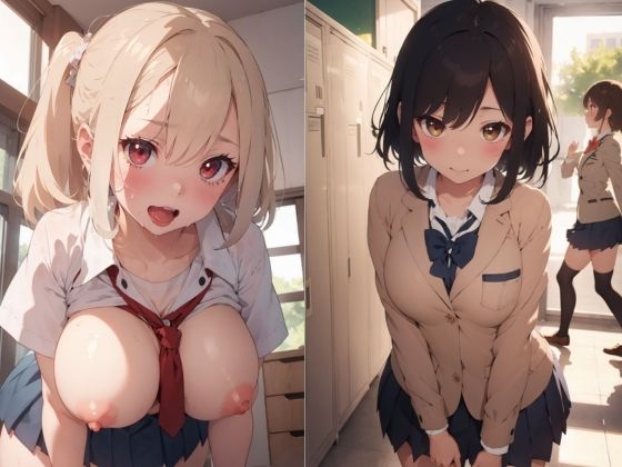 学校で制服少女としこたまえっち_7