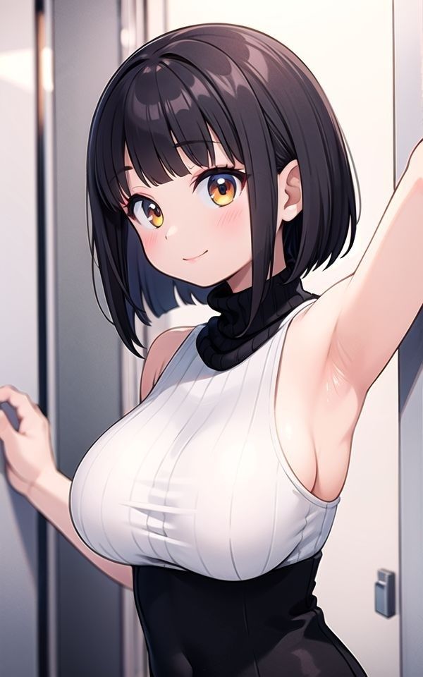 ノースリーブロリ巨乳とえろえろセックス 画像4