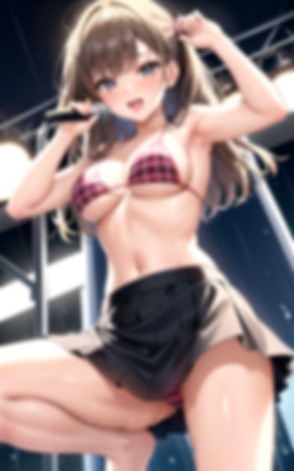 アイドルはライブ中に興奮する 画像1