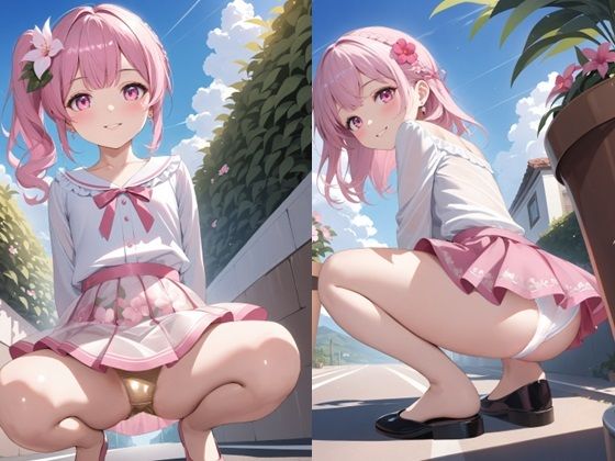 ろりぱん～しゃがみパンチラ編～