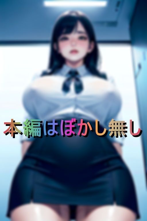 OLの暴力的な爆乳に性欲が爆発してチンポが暴走しまくり 画像5