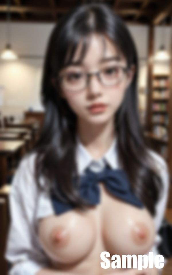 図書委員の女学生_4