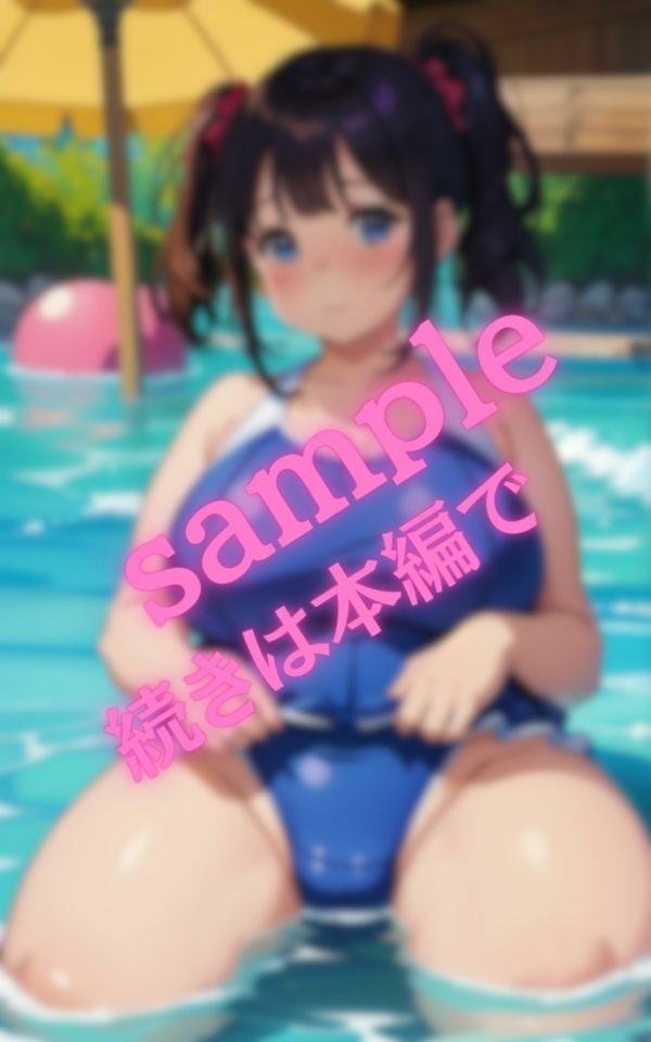 とっても可愛いよ！！ぽっちゃりな彼女は勇気を出して水着を着てくれた