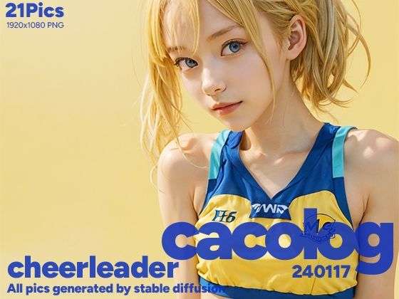 ヌードなどのアダルト要素はありません【cacolog0117チアガール】