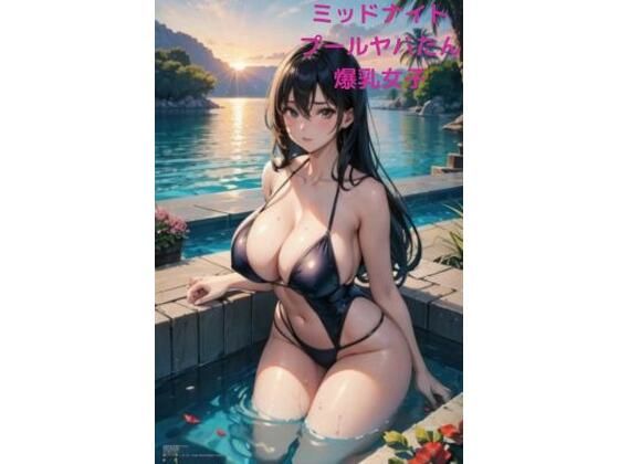 ミッドナイトプールヤバたん爆乳女子