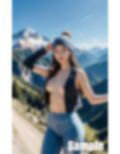 日本アルプス登山女子 画像2
