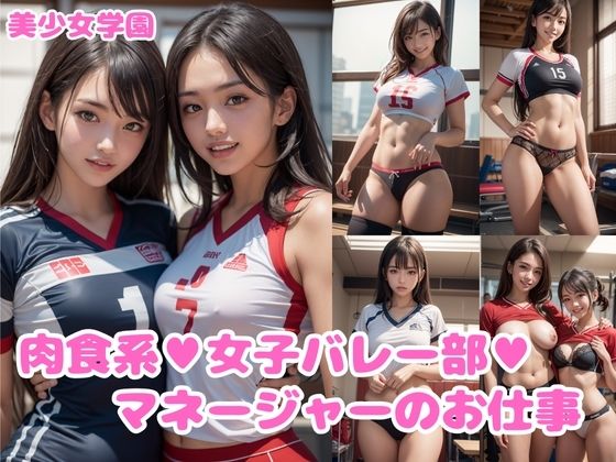 肉食系女子バレー部マネージャーのお仕事_1