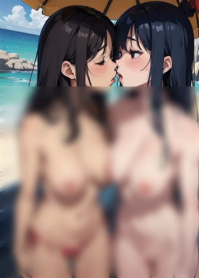 海でレズセ「裸でどエロい行為。女の子同士のエッチ。」5