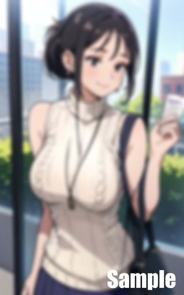 新人教育係の巨乳先輩 画像6