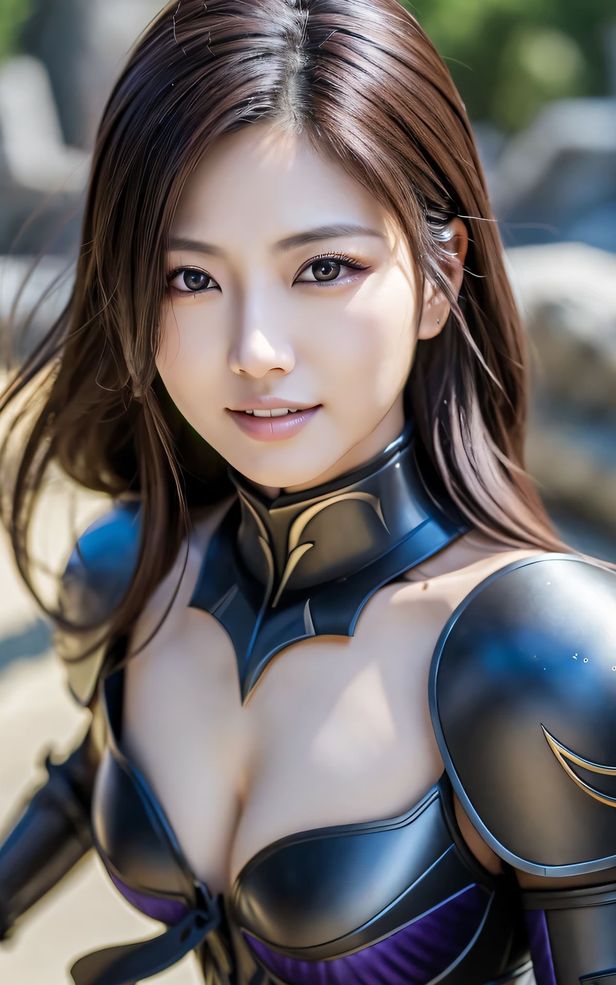 【AI美女写真集】性なる異世界美女 ヌード: 美しい女戦士たちが鎧を脱いだ1