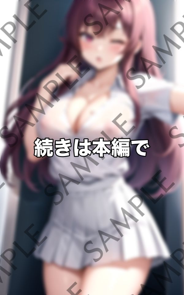 ノーブラ巨乳でワイシャツもぱつぱつに... 画像1