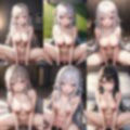 涙目で犯●れる全裸JK 画像7