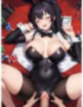 笑顔でBET♪エッチな巨乳バニーガールイラスト集