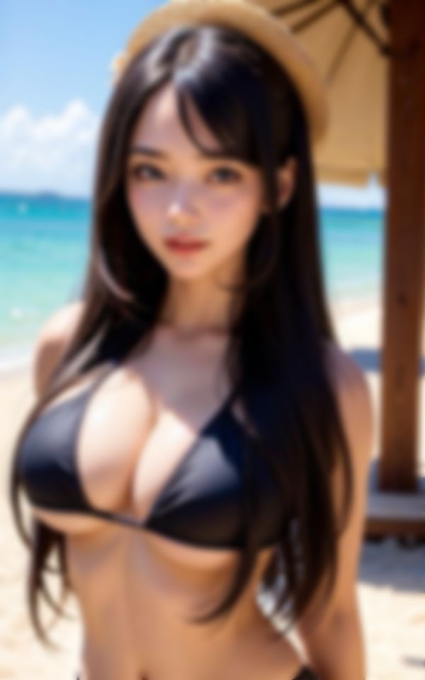 夏のビーチに現れた爆乳淫乱天使のエッチな撮影写真集97枚3