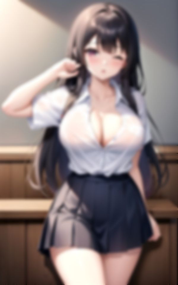 しぐさがエッチで可愛い恥じらい美女学生コレクション_7