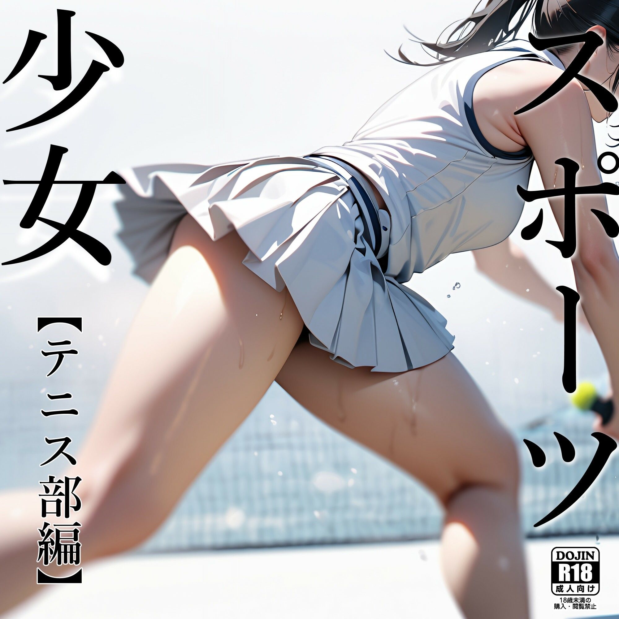 スポーツ少女 【テニス部編】_2