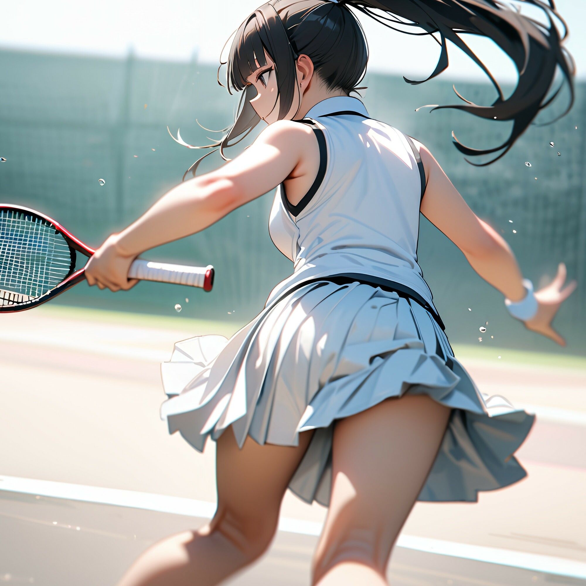 スポーツ少女 【テニス部編】_4