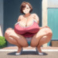 ミルフしゃがみパンチラ集 画像2