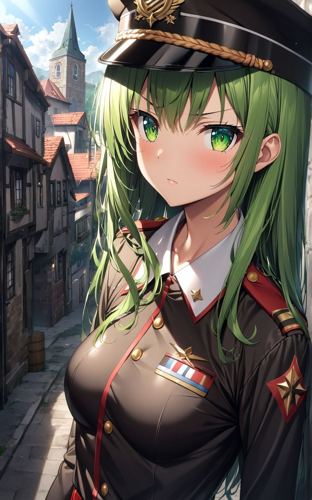 軍服っ娘