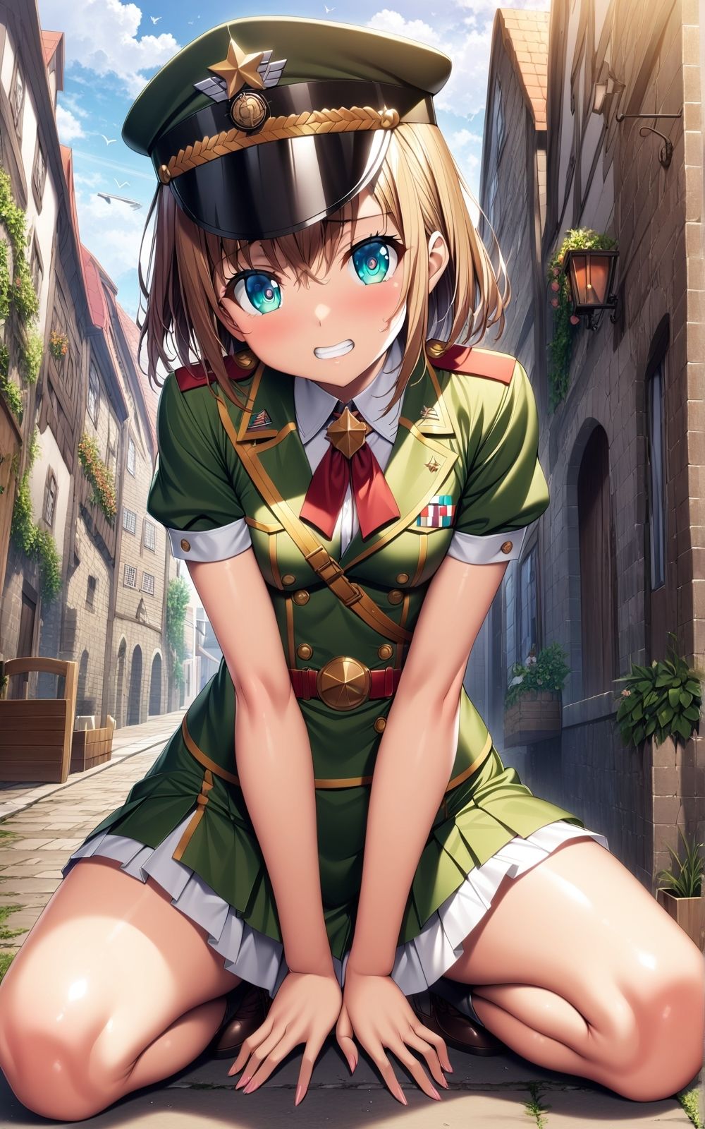 軍服っ娘