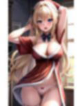 金髪美少女にはサンタコスが似合う