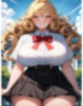 金髪美女肥満化