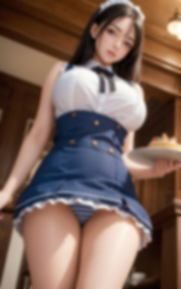 エッチなサービスが大好きな新人巨乳ウエイトレス画像集3