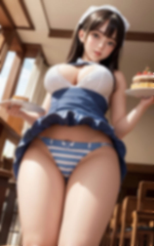 エッチなサービスが大好きな新人巨乳ウエイトレス画像集 画像5