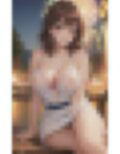 Hなカラダの美女 花火の下で大胆露出 画像5