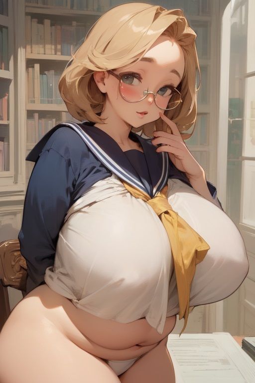 巨乳の女子〇生4