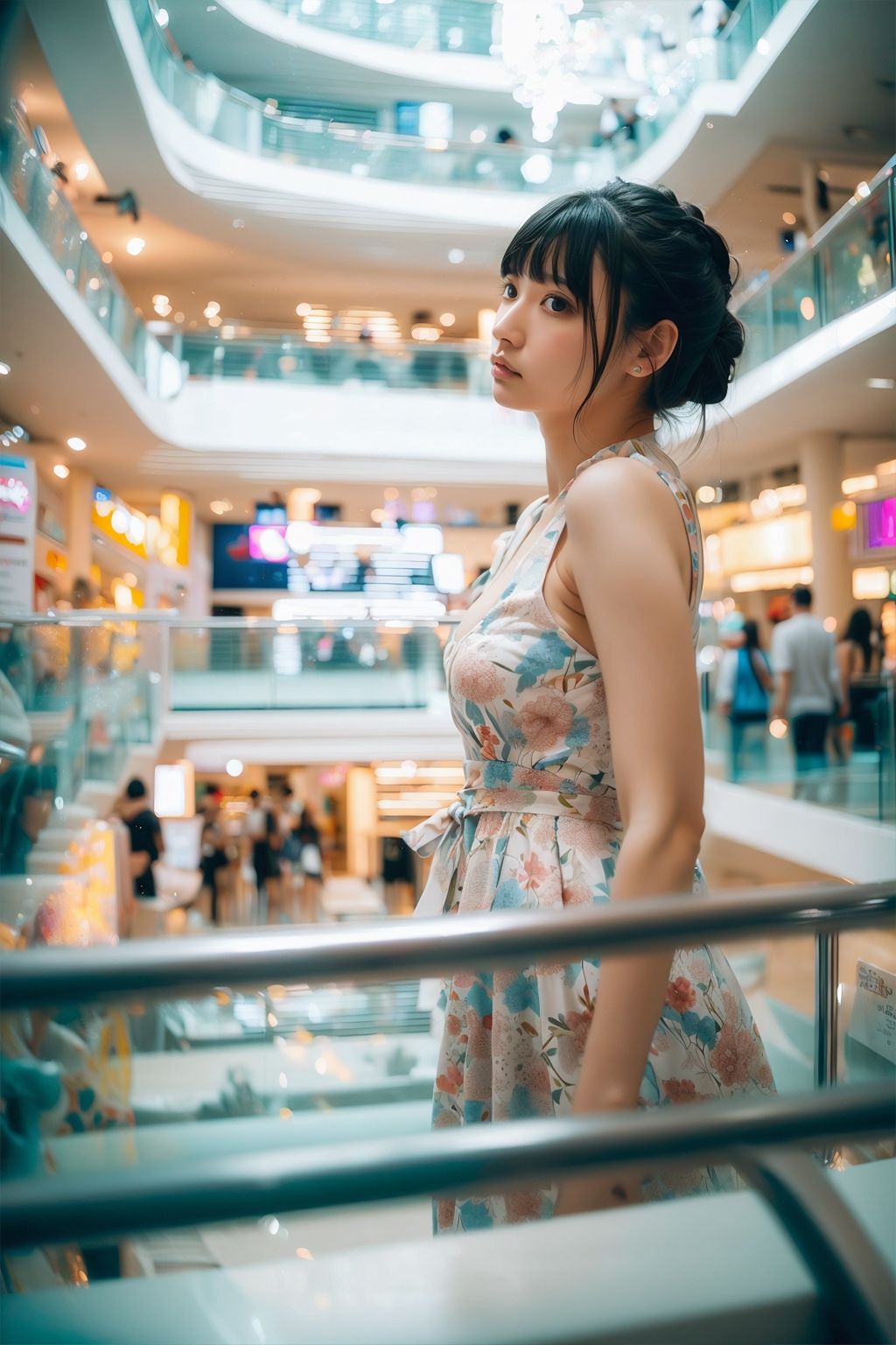 shopping， topless， 画像5